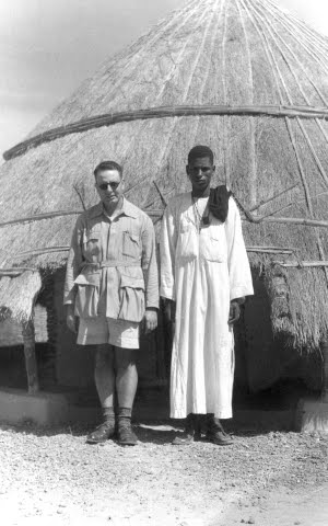 Orlando Ribeiro and Talibé, Bissau, 1947